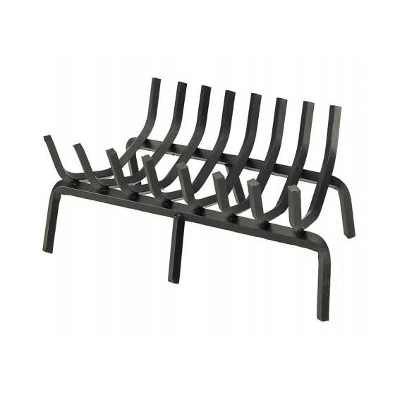 Pilgrim 20 1/2 Inch Six Bar Tapered Steel Fireplace Grate 3 Pilgrim 20 1/2 Inch Six Bar Tapered Steel Fireplace Grate
