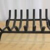 Pilgrim 24 1/2 Inch Seven Bar Rectangular Steel Fireplace Grate -Fireplace Specialty Store 24 5 pilgrim seven bar rectangular steel fireplace grate 4 5 inch clearance 99