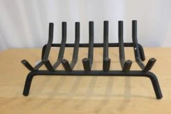 Pilgrim 24 1/2 Inch Seven Bar Rectangular Steel Fireplace Grate