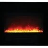Amantii 26 Inch Wall Or Flush Mount Smart Electric Fireplace With Glass Surround -Fireplace Specialty Store amantii 26 inch fire ice electric fireplace with black glass surround and log set 60
