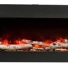Amantii 30 Inch Tru-View Slim Built-In Smart Electric Linear Peninsula Fireplace 2 Amantii 30 Inch Tru-View Slim Built-In Smart Electric Linear Peninsula Fireplace -Fireplace Specialty Store amantii 30 3 sided tru view slim glass fireplace 74