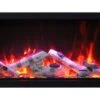 Amantii 40 Inch Panorama Extra Tall Deep Built-In Smart Electric Linear Fireplace -Fireplace Specialty Store amantii 40 inch panorama extra tall deep built in electric fireplace with black surround 132
