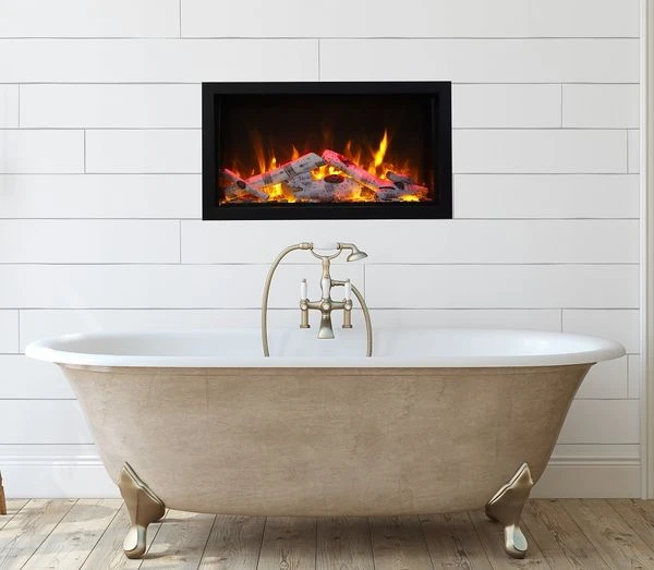 Amantii 40 Inch Panorama Extra Tall Deep Built-In Smart Electric Linear Fireplace 6 Amantii 40 Inch Panorama Extra Tall Deep Built-In Smart Electric Linear Fireplace - Image 4