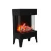 Amantii 20 Inch Cube Smart Electric Fireplace -Fireplace Specialty Store amantii cube 25 3 sided glass fireplace 89