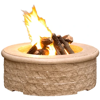 American Fyre Designs Chiseled Gas Fire Pit 3 American Fyre Designs Chiseled Gas Fire Pit