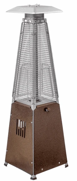 AZ Patio Heaters 39 Tall Inch Glass Tube Table Top Propane Patio Heater