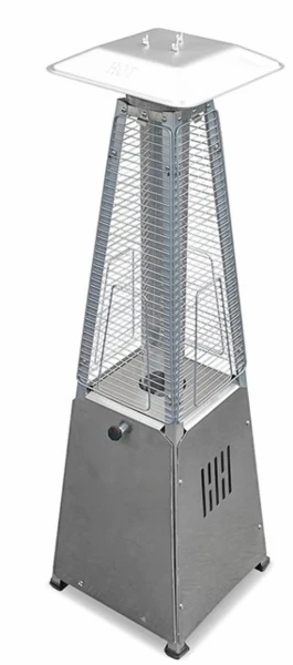 AZ Patio Heaters 39 Tall Inch Glass Tube Table Top Propane Patio Heater 4 AZ Patio Heaters 39 Tall Inch Glass Tube Table Top Propane Patio Heater - Image 2