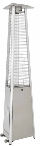 AZ Patio Heaters 94 Inch Tall Commercial Glass Tube Propane Patio Heater