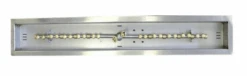 Bobe Water And Fire 48 Inch Stainless Steel Gas Fire Line - Automatic Ignition