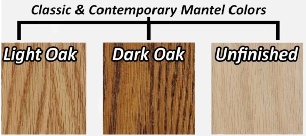 Buck Stove Classic Corner Fireplace Mantel With Model 384 Vent Free Gas Heating Stove 5 Buck Stove Classic Corner Fireplace Mantel With Model 384 Vent Free Gas Heating Stove - Image 3