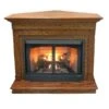 Buck Stove Corner Fireplace Mantel With Model 42ZCBBXL Vent Free Gas Fireplace With Oak Logs 2 Buck Stove Corner Fireplace Mantel With Model 42ZCBBXL Vent Free Gas Fireplace With Oak Logs -Fireplace Specialty Store buck stove corner fireplace mantel with model 42zcbbxl vent free gas fireplace with oak logs 46