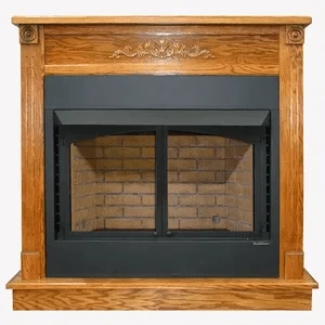Buck Stove Corner Fireplace Mantel For 36 Inch ZCBB Stoves