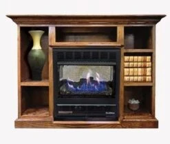 Buck Stove Prestige Bookcase Mantel
