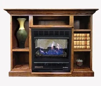 Buck Stove Prestige Bookcase Mantel 3 Buck Stove Prestige Bookcase Mantel