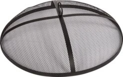 Dagan 19 Inch Black Steel Fire Pit Spark Screen