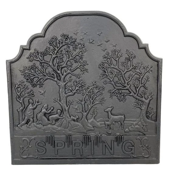 Dagan 21 Inch Spring Cast Iron Fireback 3 Dagan 21 Inch Spring Cast Iron Fireback