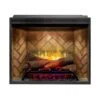 Dimplex 30 Inch Revillusion Built-In Electric Fireplace Firebox With Front Glass And Plug