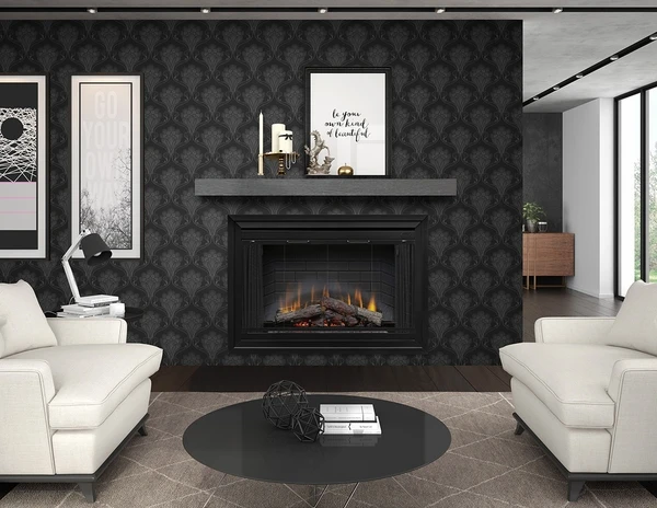 Dimplex 45' Deluxe Built-In Electric Fireplace Firebox 4 Dimplex 45' Deluxe Built-In Electric Fireplace Firebox - Image 2