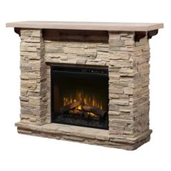 Dimplex Featherston Electric Fireplace And Mantel Package