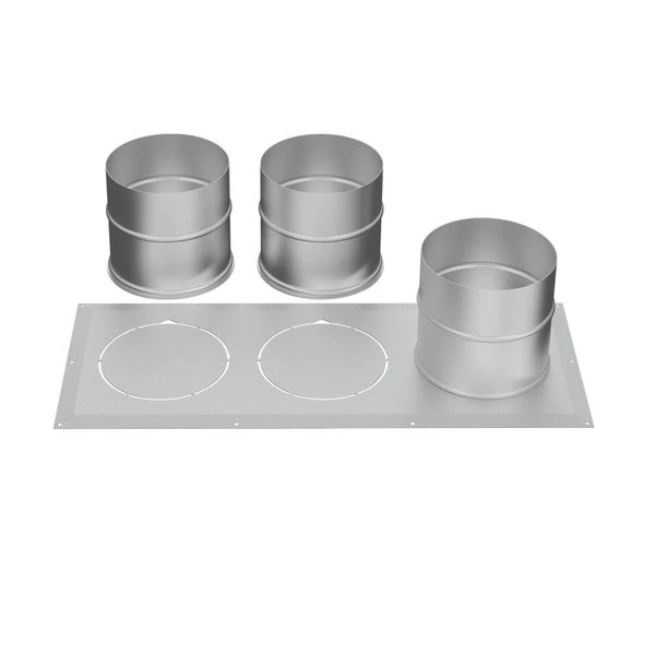 Drolet Triple Hot Air Supply Adapter Kit For Heat Commander Wood Furnaces 3 Drolet Triple Hot Air Supply Adapter Kit For Heat Commander Wood Furnaces