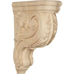 Ekena Millwork 3 1/2 Inch Medium Hudson Acanthus Wood Corbel -Fireplace Specialty Store ekena millwork 3 1 2 inch medium hudson acanthus wood corbel 69