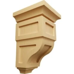 Ekena Millwork 3 1/2 Inch Mini Reyes Wood Corbel
