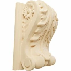 Ekena Millwork 3 1/2 Inch Small Acanthus Block Wood Corbel With Backplate -Fireplace Specialty Store ekena millwork 3 1 2 inch small acanthus block wood corbel with backplate 63