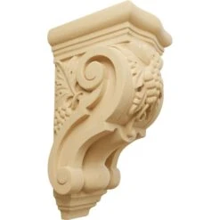 Ekena Millwork 3 1/2 Inch Small Grape Bunches Corbel