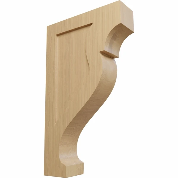 Ekena Millwork 3 1/8 Inch Extra Large Rockport Wood Corbel 4 Ekena Millwork 3 1/8 Inch Extra Large Rockport Wood Corbel - Image 2