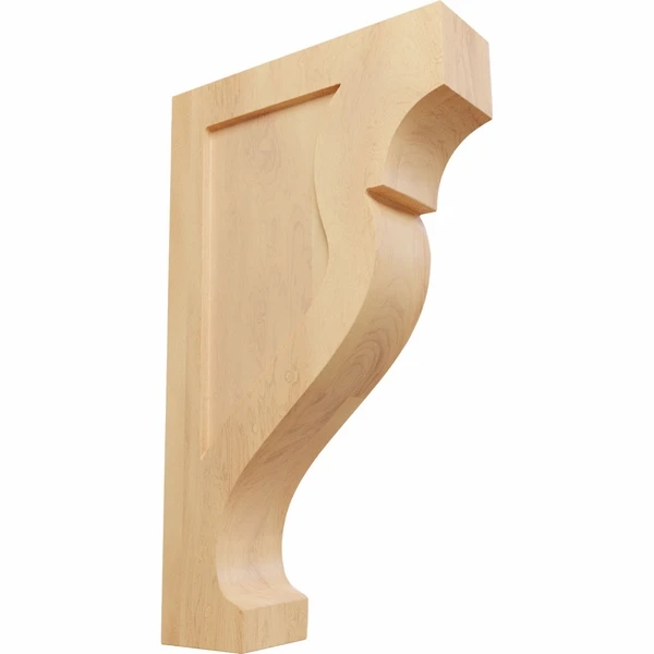 Ekena Millwork 3 1/8 Inch Extra Large Rockport Wood Corbel 6 Ekena Millwork 3 1/8 Inch Extra Large Rockport Wood Corbel - Image 4