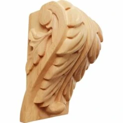 Ekena Millwork 3 3/4 Inch Large Acanthus Leaf Block Corbel -Fireplace Specialty Store ekena millwork 3 3 4 inch large acanthus leaf block corbel 60