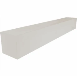 Ekena Millwork 36 Inch Ready To Paint Smooth Faux Wood Fireplace Mantel Shelf