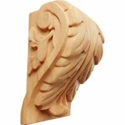 Ekena Millwork 4 1/2 Inch Extra Large Acanthus Leaf Block Corbel -Fireplace Specialty Store ekena millwork 4 1 2 inch extra large acanthus leaf block corbel 55