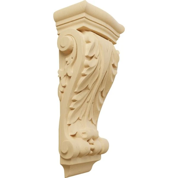 Ekena Millwork 4 1/2 Inch Small Farmingdale Acanthus Pilaster Corbel 3 Ekena Millwork 4 1/2 Inch Small Farmingdale Acanthus Pilaster Corbel