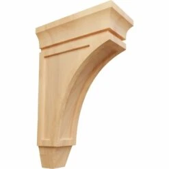 Ekena Millwork 4 1/2 Large Lucan Wood Corbel -Fireplace Specialty Store ekena millwork 4 1 2 large lucan wood corbel 64