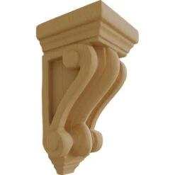 Ekena Millwork 5 1/4 Inch Devon Traditional Wood Corbel