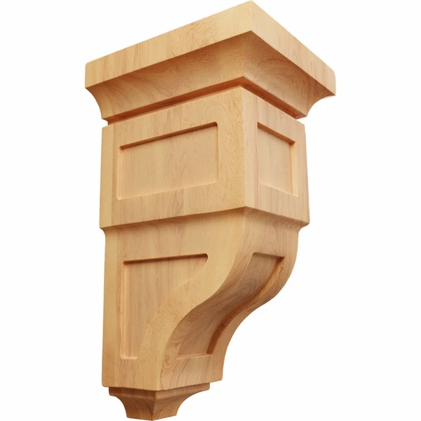 Ekena Millwork 6 Inch Large Reyes Wood Corbel 6 Ekena Millwork 6 Inch Large Reyes Wood Corbel - Image 4