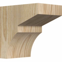 Ekena Millwork 6 Inch Monterey Rough Sawn Corbels