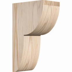 Ekena Millwork 6 Inch Rough Sawn Crestline Corbel