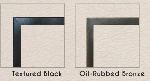 Empire 1.5 Inch Textured Black Beveled Frame For 36 Inch Rushmore Fireplaces 4 Empire 1.5 Inch Textured Black Beveled Frame For 36 Inch Rushmore Fireplaces - Image 2