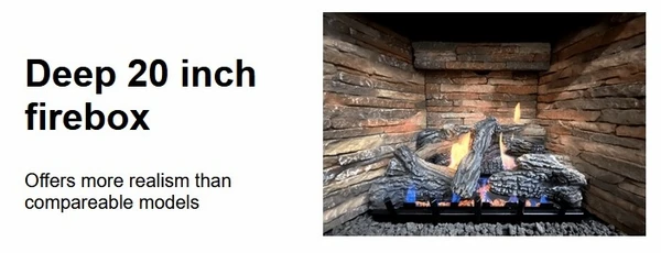 Empire 36 Inch Tahoe Premium Direct Vent Fireplace - Millivolt 5 Empire 36 Inch Tahoe Premium Direct Vent Fireplace - Millivolt - Image 3