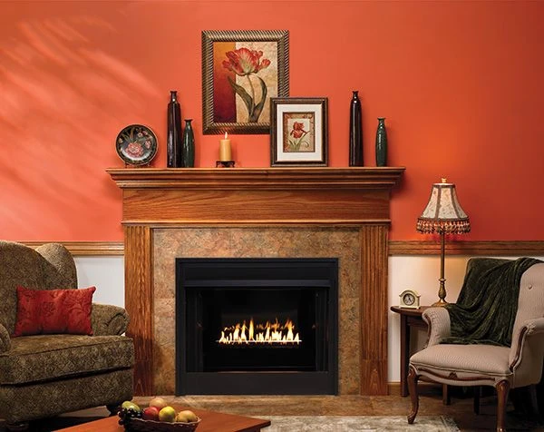 Empire 48' Profile Flush Mantel 3 Empire 48' Profile Flush Mantel