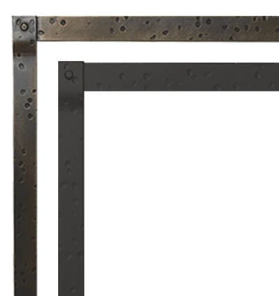 Empire 60 Inch Forged Iron Frame For Boulevard Fireplaces 3 Empire 60 Inch Forged Iron Frame For Boulevard Fireplaces