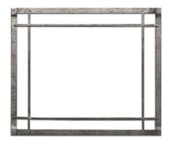 Empire Decorative Forged Iron Rectangle Front Inset For DVCT40 Fireplaces