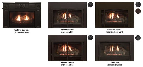 Empire Decorative Transom Fireplace Doors With Surround And Barrier Screen 3 Empire Decorative Transom Fireplace Doors With Surround And Barrier Screen