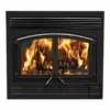 Empire Stove 36 Inch Metallic Black Steel St Clair 3000 Wood Burning Fireplace