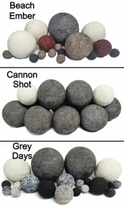 Enhance A Fire Ceramic Fiber Cannon Balls -Fireplace Specialty Store enhance a fire ceramic fiber cannon balls 59