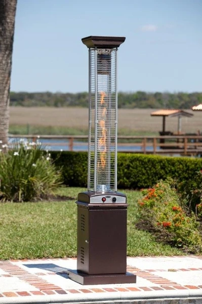 Fire Sense 20' Square Flame Patio Propane Gas Heater 4 Fire Sense 20' Square Flame Patio Propane Gas Heater - Image 2