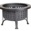 Fire Sense 30' Alpina Round Top Wood Burning Fire Pit -Fireplace Specialty Store fire sense 30 alpina round top wood burning fire pit 42