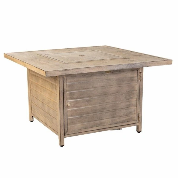 Fire Sense 40' Langhorne Square Propane Gas Fire Pit 4 Fire Sense 40' Langhorne Square Propane Gas Fire Pit - Image 2